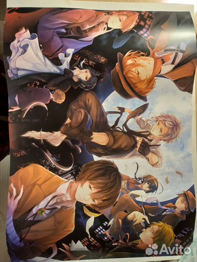 Плакаты постеры аниме