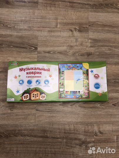Музыкальный коврик «ферма» новый