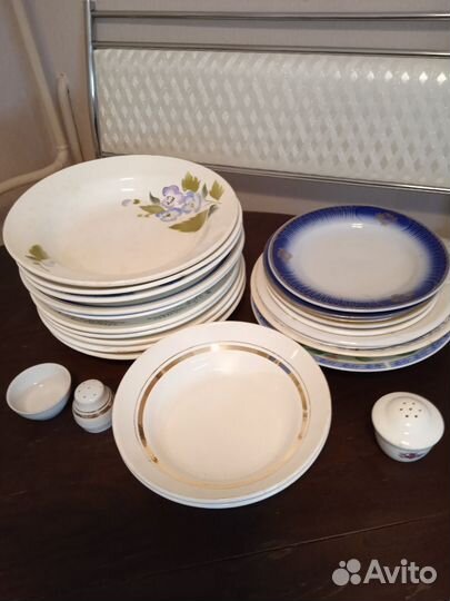 Тарелки глубокие,мелкие,для микроволновки