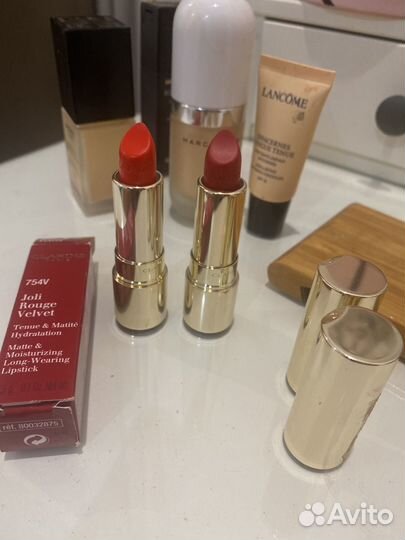 Помада givenchy, dior, блеск guerlain