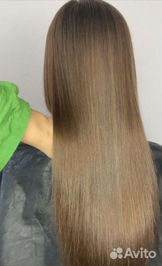 Кератиновое выпрямление