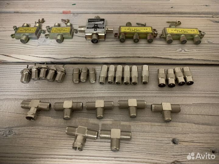 Разветвитель, Гнездо, Штекер тв 25 предметов