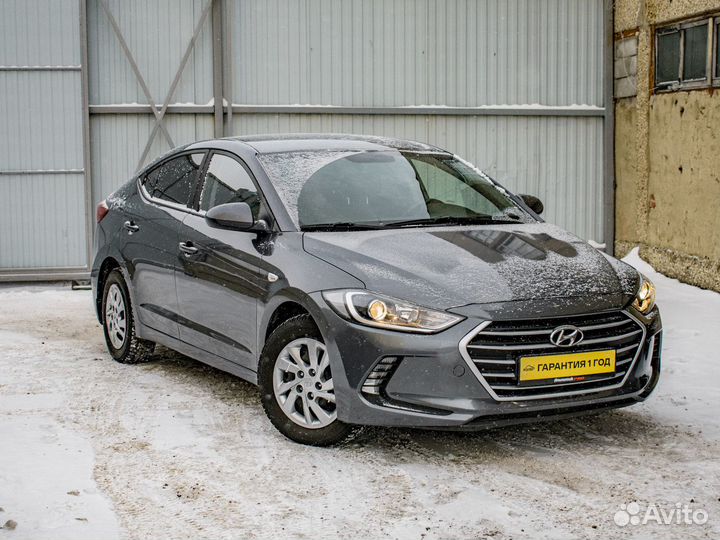 Hyundai Elantra 1.6 МТ, 2017, 201 396 км