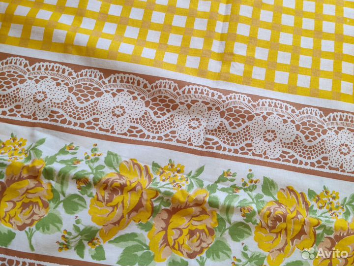 Хлопковая ткань отрез СССР