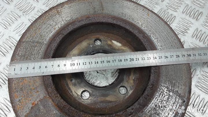 Диск тормозной задний Audi A4/RS4/S4