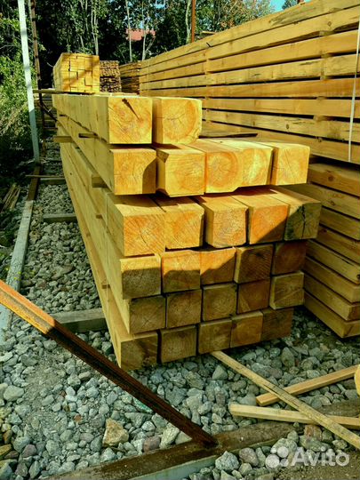 Доска обрезная 50х200х6000мм