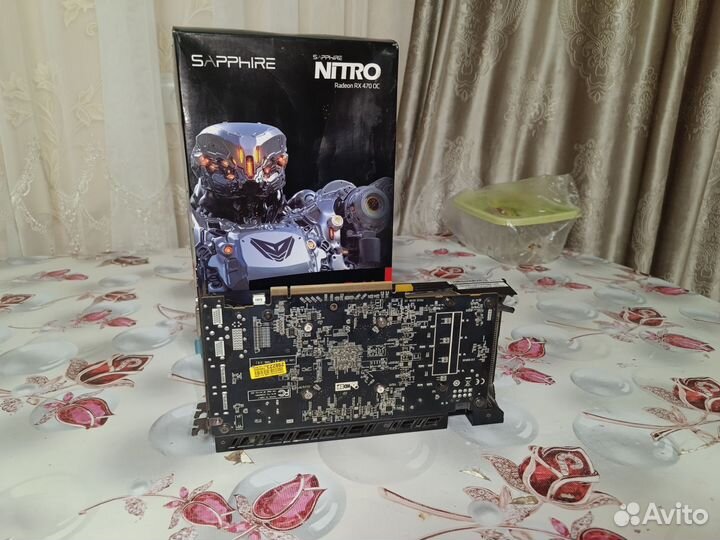 Видео карта sapphire Nitro radeon RX470 OC gddr5