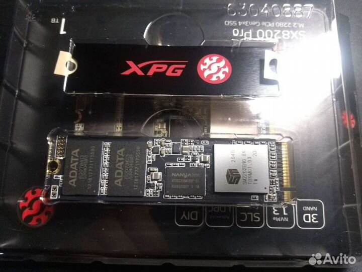 Ssd adata XPG SX8200 Pro M.2 nvme 1 TB