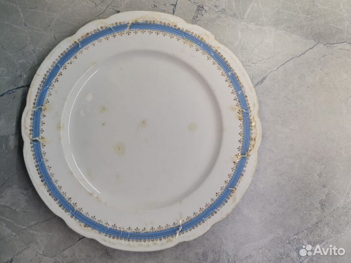 Тарелка Кузнецовский фарфор