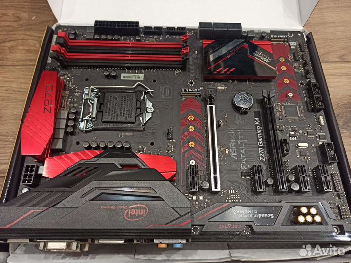 Материнская плата Asrock z270 Gaming K4 lga 1151