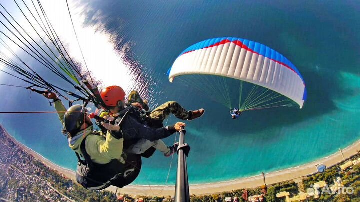 Полет на параплане