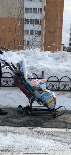 Санки коляска Nika 7-3