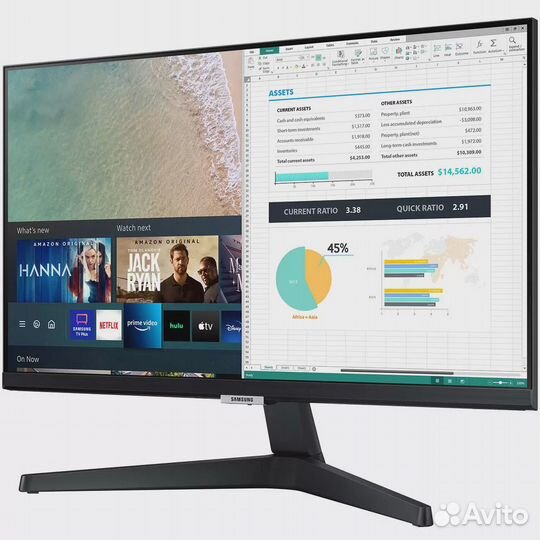 Смарт монитор Samsung S24AM506NI новый