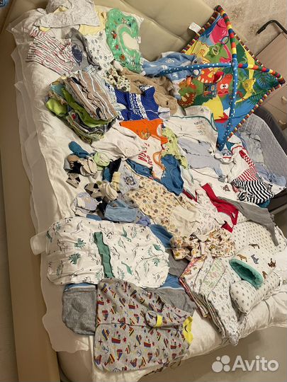 Детские вещи пакетом 0-8 мес