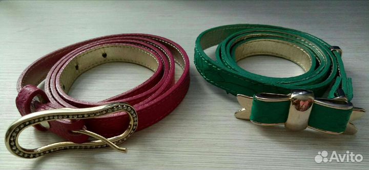 Кожаные ремни Eleganzza Италия