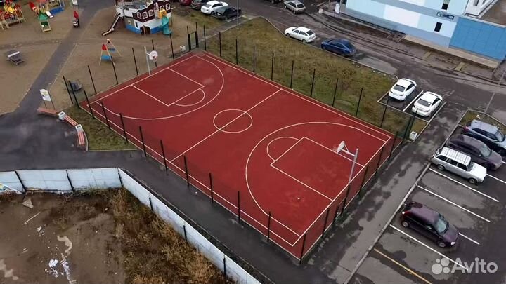 Покрытие из резиновой крошки