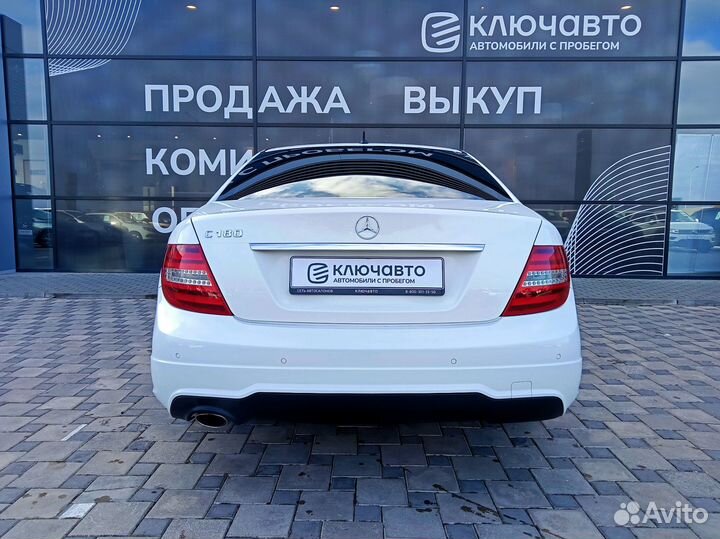 Mercedes-Benz C-класс 1.6 AT, 2012, 209 000 км