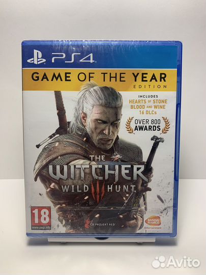Игры PS4: The Witcher 3 goty (запечатанный)