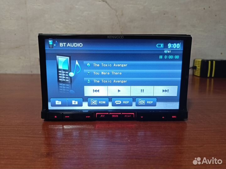 Процессорная магнитола Kenwood 2DIN DSP Bluetooth