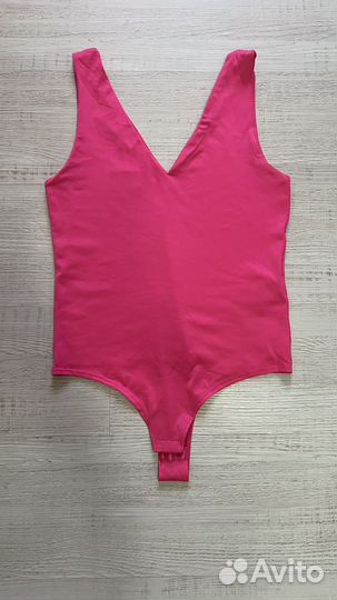 Боди розовый