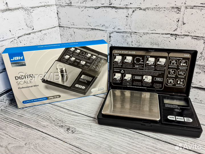 Карманные весы / ювелирные весы -0.01г. Новые