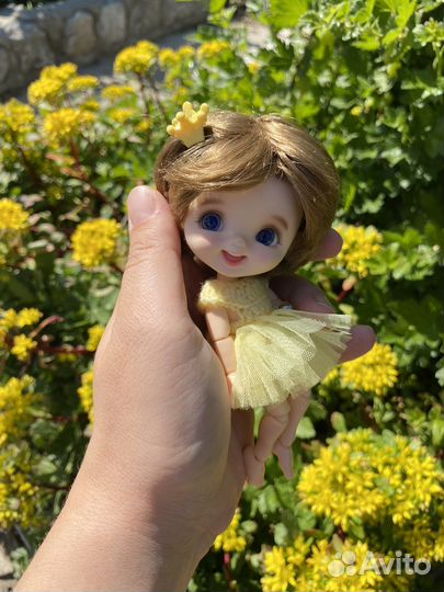 Платье для кукол ob11