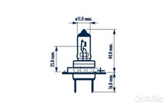 Лампа H7 24V 70W PX26d NVA C1 HCV Комплект ламп