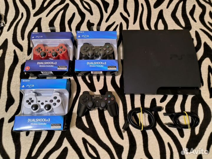 Sony PS3 Slim 320Gb Прошитая