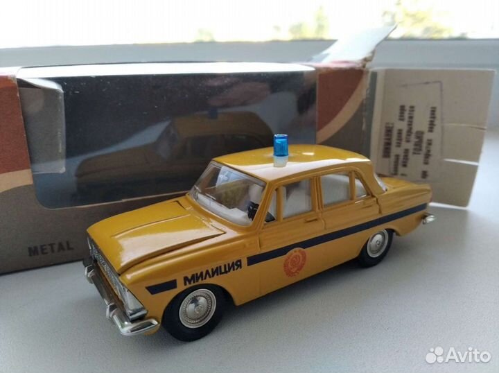 Модель автомобиля москвич