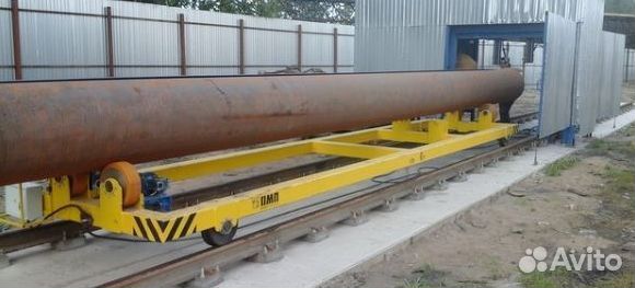 Передаточная тележка рельсовая. Производитель омп