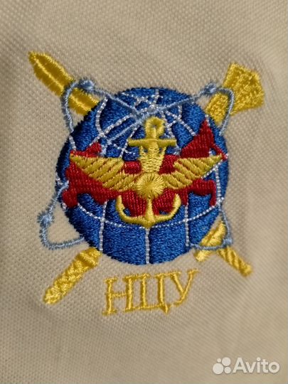 Вмф Уставная футболка поло нцу (кремовая)