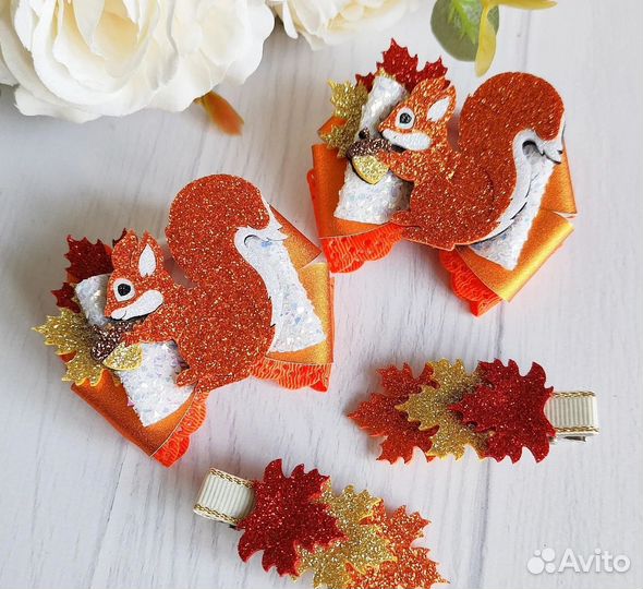 Бантики для волос (пара)