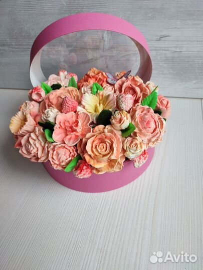 Съедобные букеты из зефира