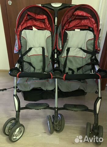 Продам коляску для двойни jetem
