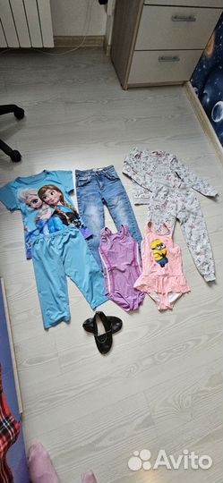 Пакет вещей для девочки 116 122