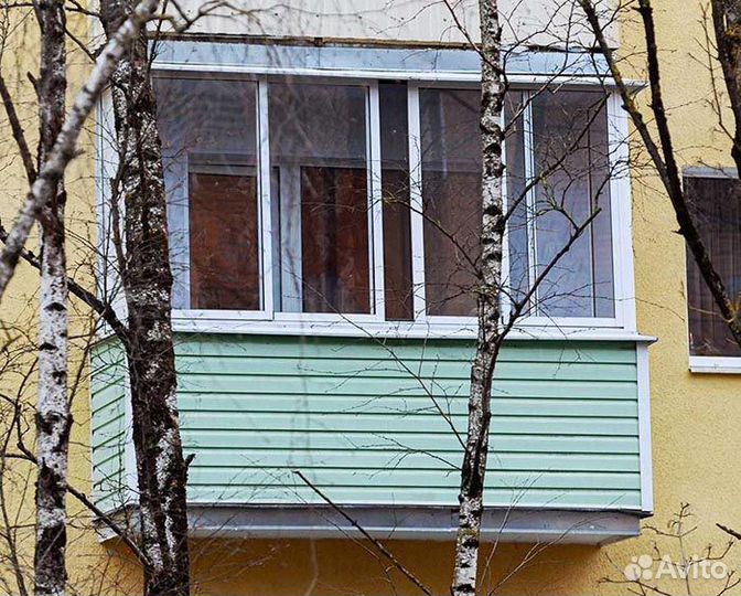 Остекление балкона, лоджии