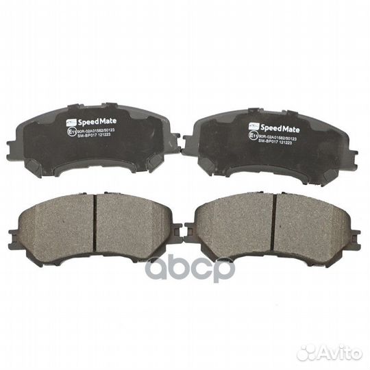 Колодки nissan Qashqai/renault Kadjar smbp017