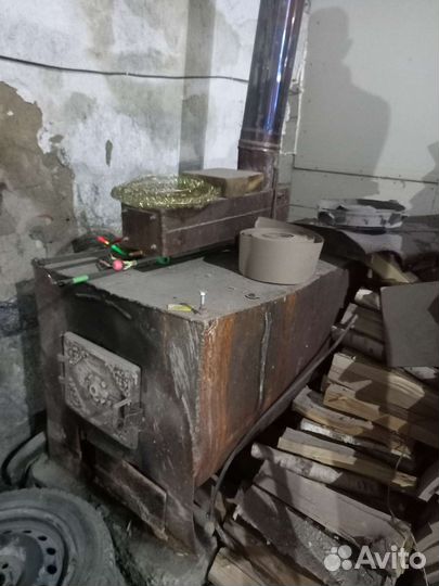 Печь для гаража с водяным контуром