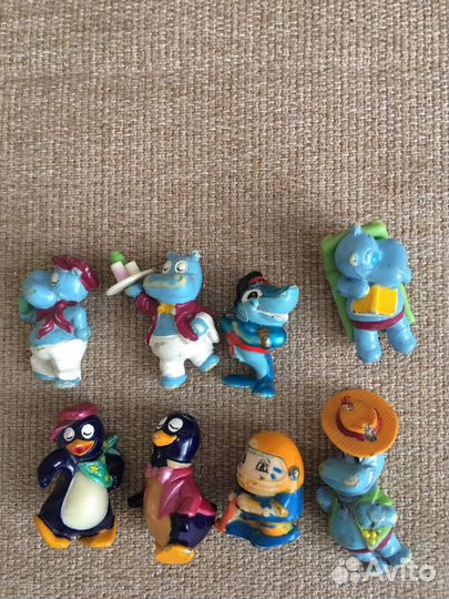 Игрушки из киндера 90х