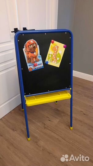 Мольберт для рисования двусторонний детский