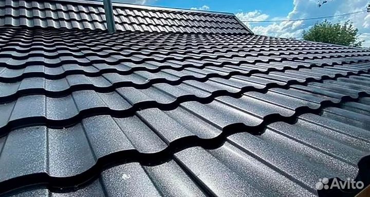 Металлочерепица шоколад