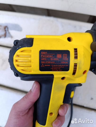 Полировочная машинка для авто