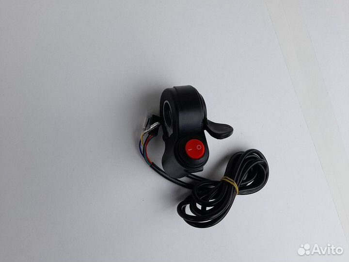 Ручка газа курок с кнопкой