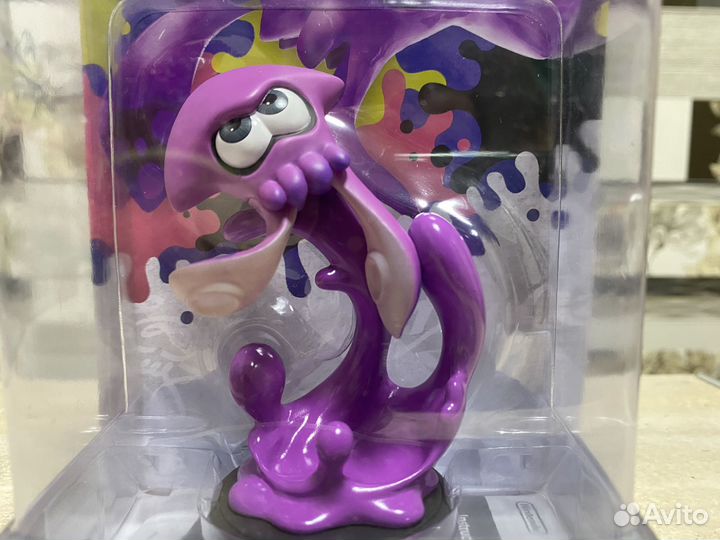 Amiibo Splatoon Inkling Squid (Neon Purple) Европа
