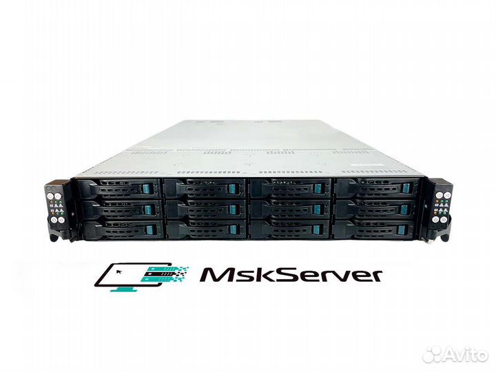 Сервер asus RS720Q-E8-RS12 8xCPU 4* 2x E5-2696v4 2