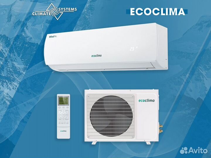 Кондиционер ecoclima ECW-12QC / EC-12QC