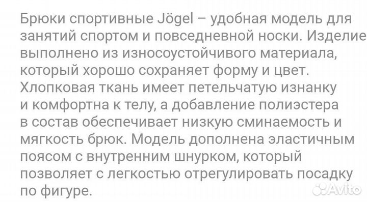 Спортивные Штаны Авангард