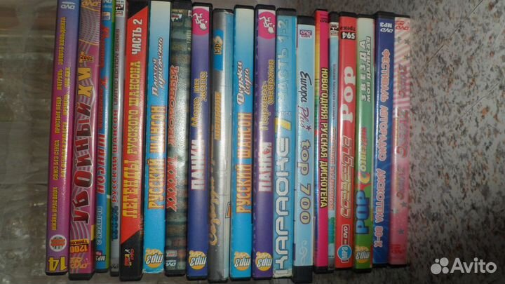 Продам коллекцию музыкальных дисков DVD MP3