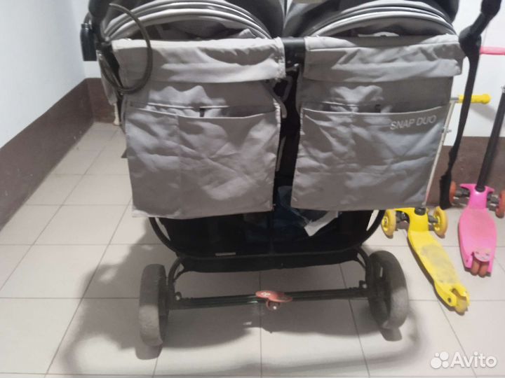 Коляска balco baby snap duo для двойни бу