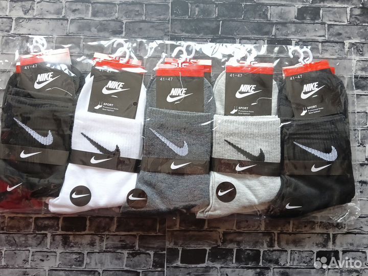 Носки Nike Adidas Reebok Lacoste